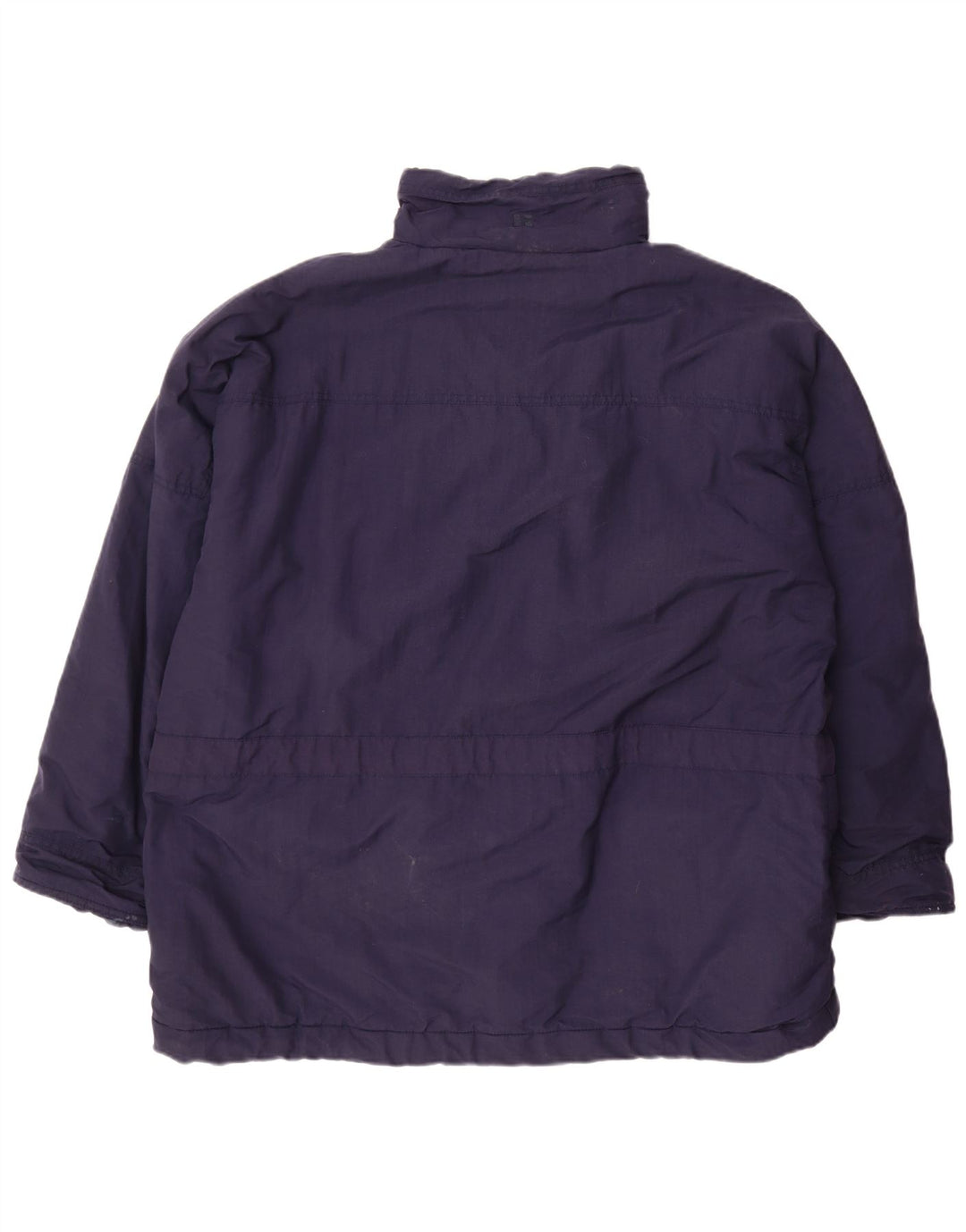 Russell Athletic Mens Windbreaker Jacket UK 44 2XL Navy Blue Nylon