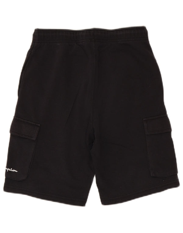 Champion Boys Cargo Sport Shorts 11-12 Years Large Black