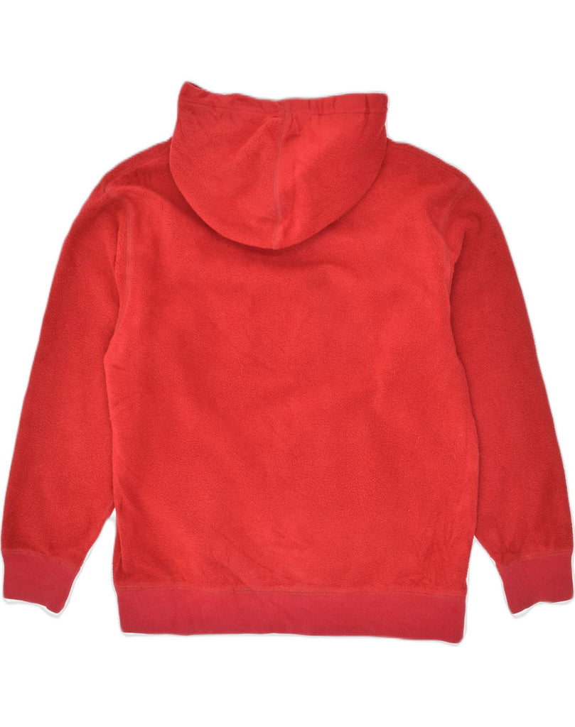 GAP Boys Fleece Graphic Hoodie Jumper 12-13 Years XL Red Polyester | Vintage Gap | Thrift | Second-Hand Gap | Used Clothing | Messina Hembry 