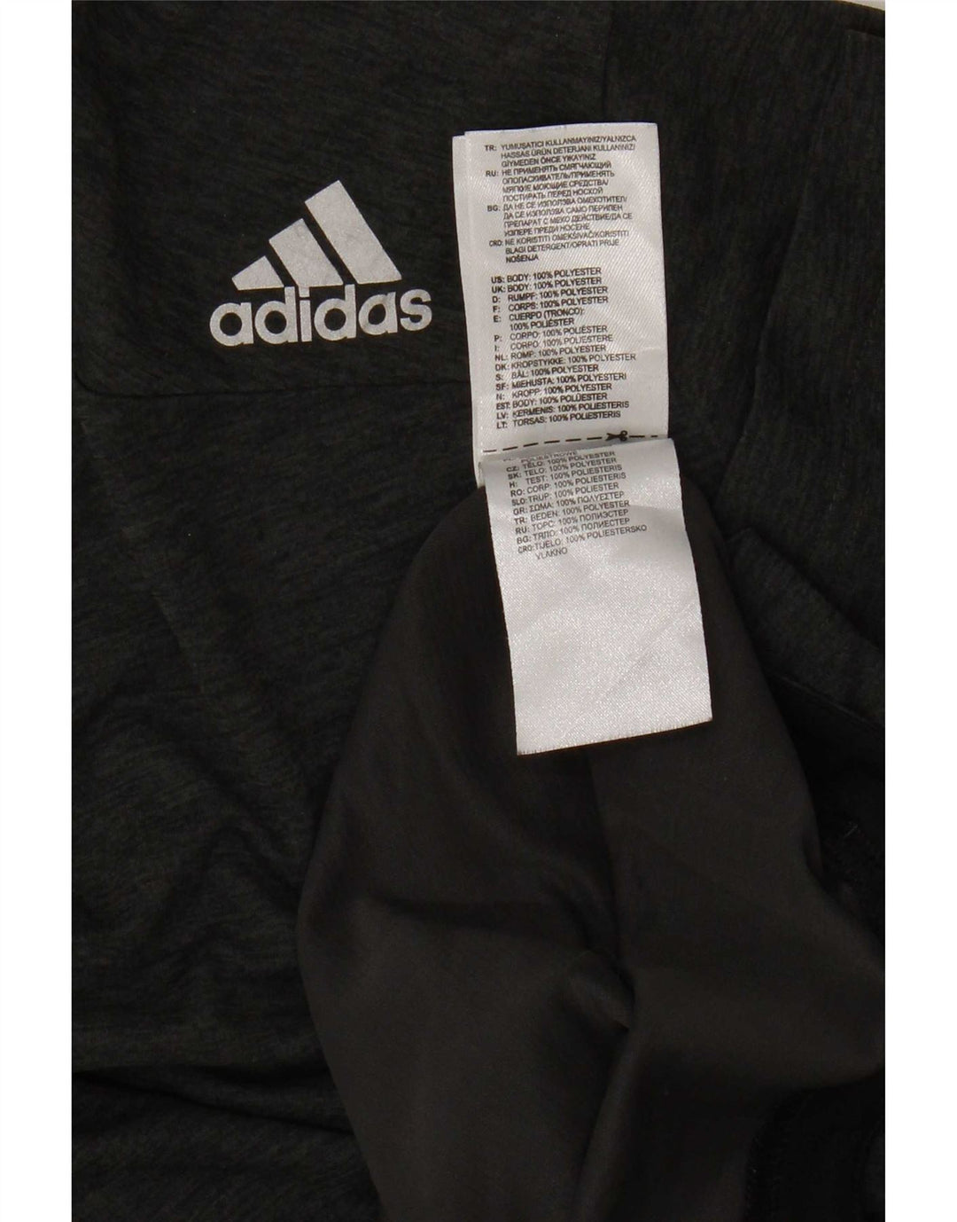 Adidas Mens Climachill T-Shirt Top Medium Grey Polyester