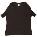 Zara Womens Oversized Tunic Top UK 10 Small Black