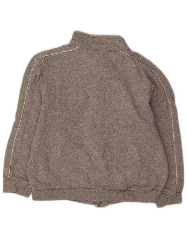 Champion Boys Graphic Tracksuit Top Jacket 5-6 Years XS Grey Sports