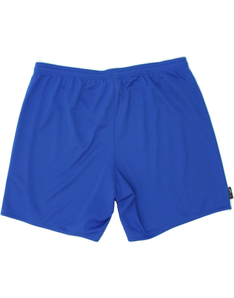 ADIDAS Mens Sport Shorts Large Blue Polyester | Vintage Adidas | Thrift | Second-Hand Adidas | Used Clothing | Messina Hembry 