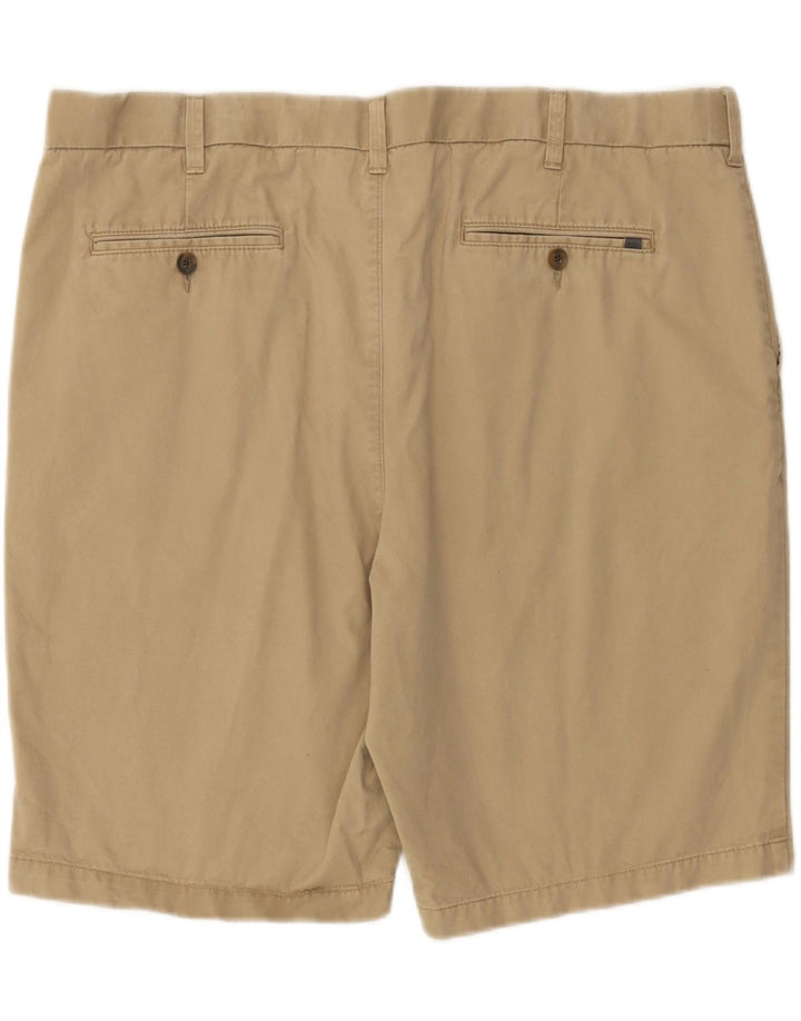 Marks & Spencer Mens Chino Shorts W44 2XL Beige Cotton