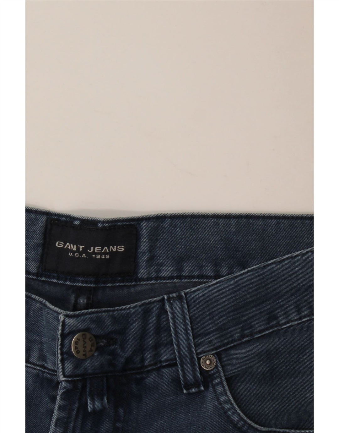GANT Mens Straight Jeans W32 L31 Blue