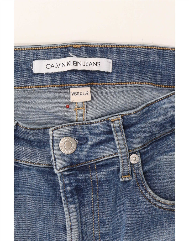 Calvin Klein Mens Slim Jeans W30 L32 Blue