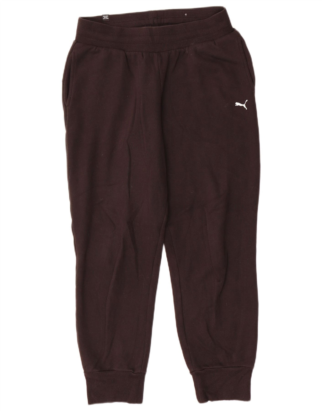 Puma Mens Tracksuit Trousers Joggers Small Black Cotton