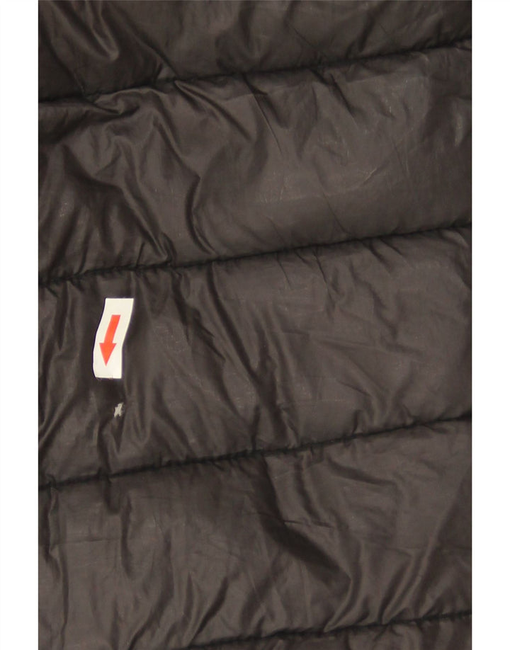 Champion Boys Hooded Padded Jacket 15-16 Years 2XL Black Polyester