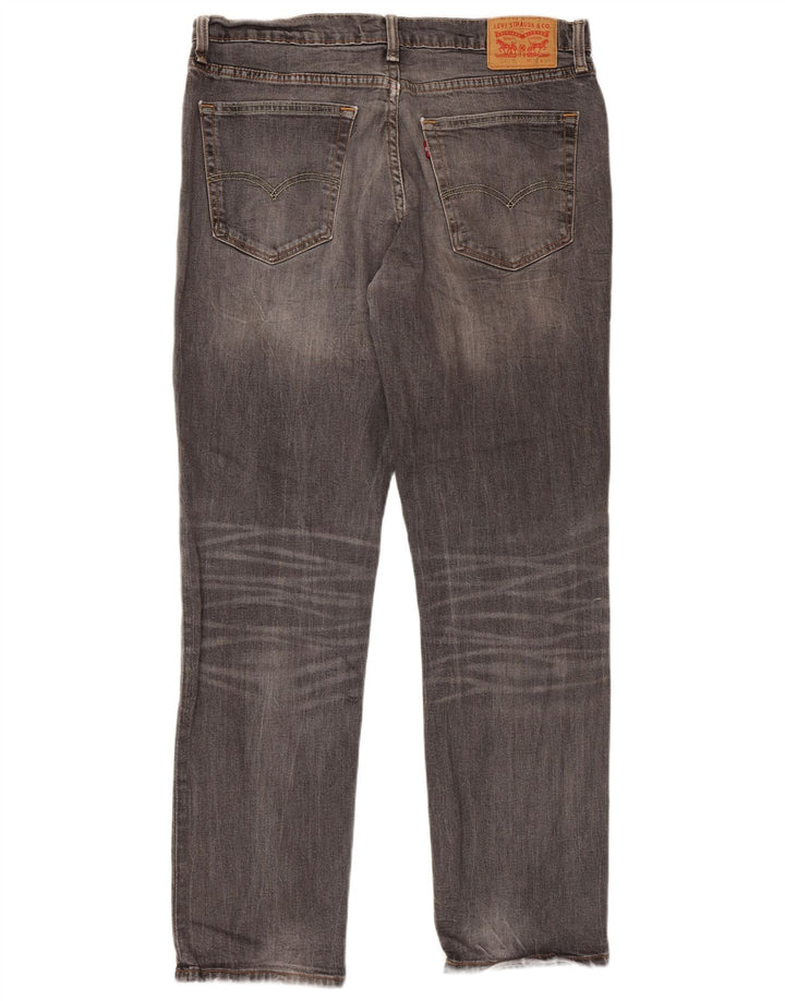 Levi's Mens 541 Slim Jeans W36 L32 Grey Cotton