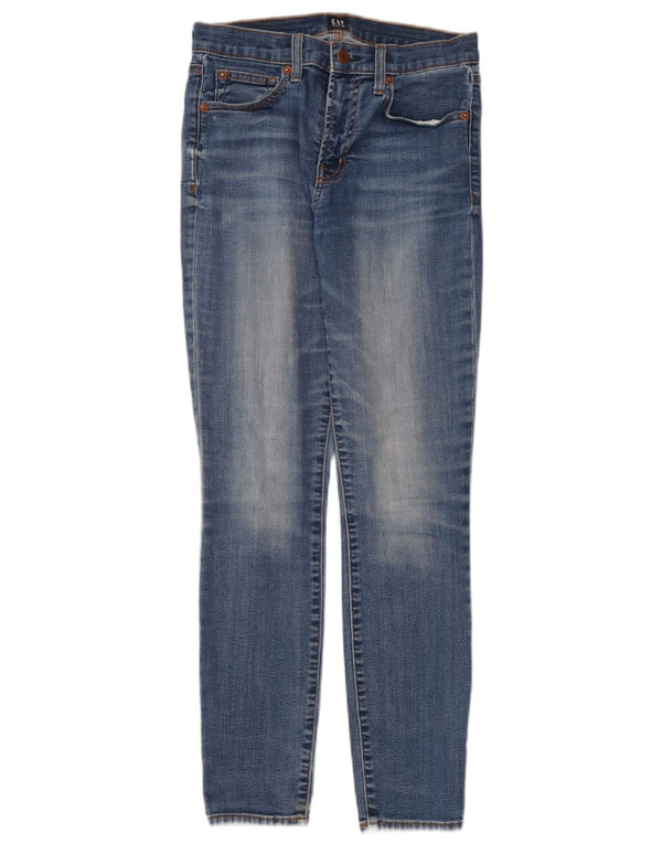 Gap Womens Skinny Jeans W28 L30 Blue Cotton