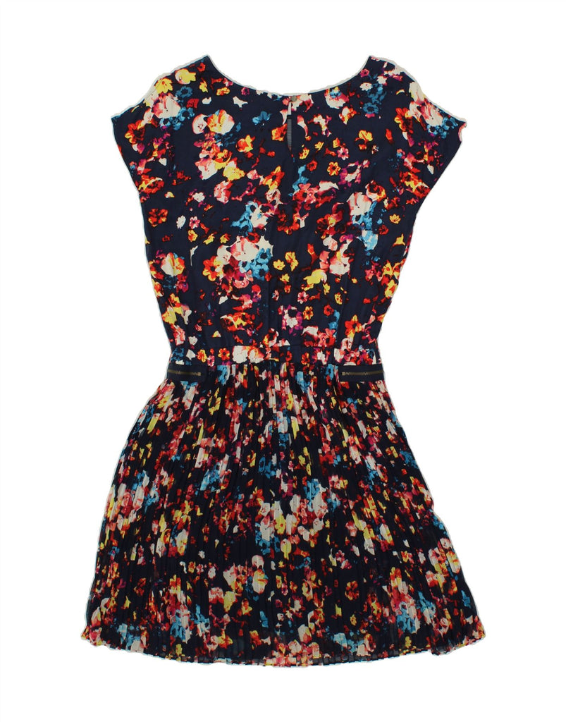 TOMMY HILFIGER Womens A-Line Dress US 6 Medium Multicoloured Floral Vintage Tommy Hilfiger and Second-Hand Tommy Hilfiger from Messina Hembry 