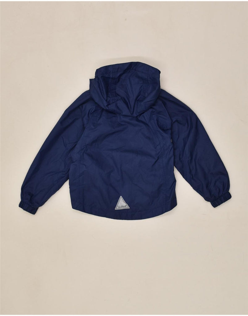 L.L.BEAN Boys Hooded Rain Jacket 3-4 Years Navy Blue Polyester | Vintage L.L.Bean | Thrift | Second-Hand L.L.Bean | Used Clothing | Messina Hembry 