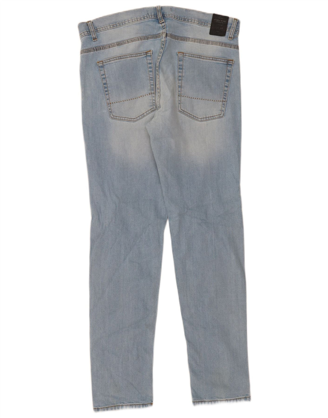 Zara Mens Slim Jeans EU 46 XL W36 L32 Blue