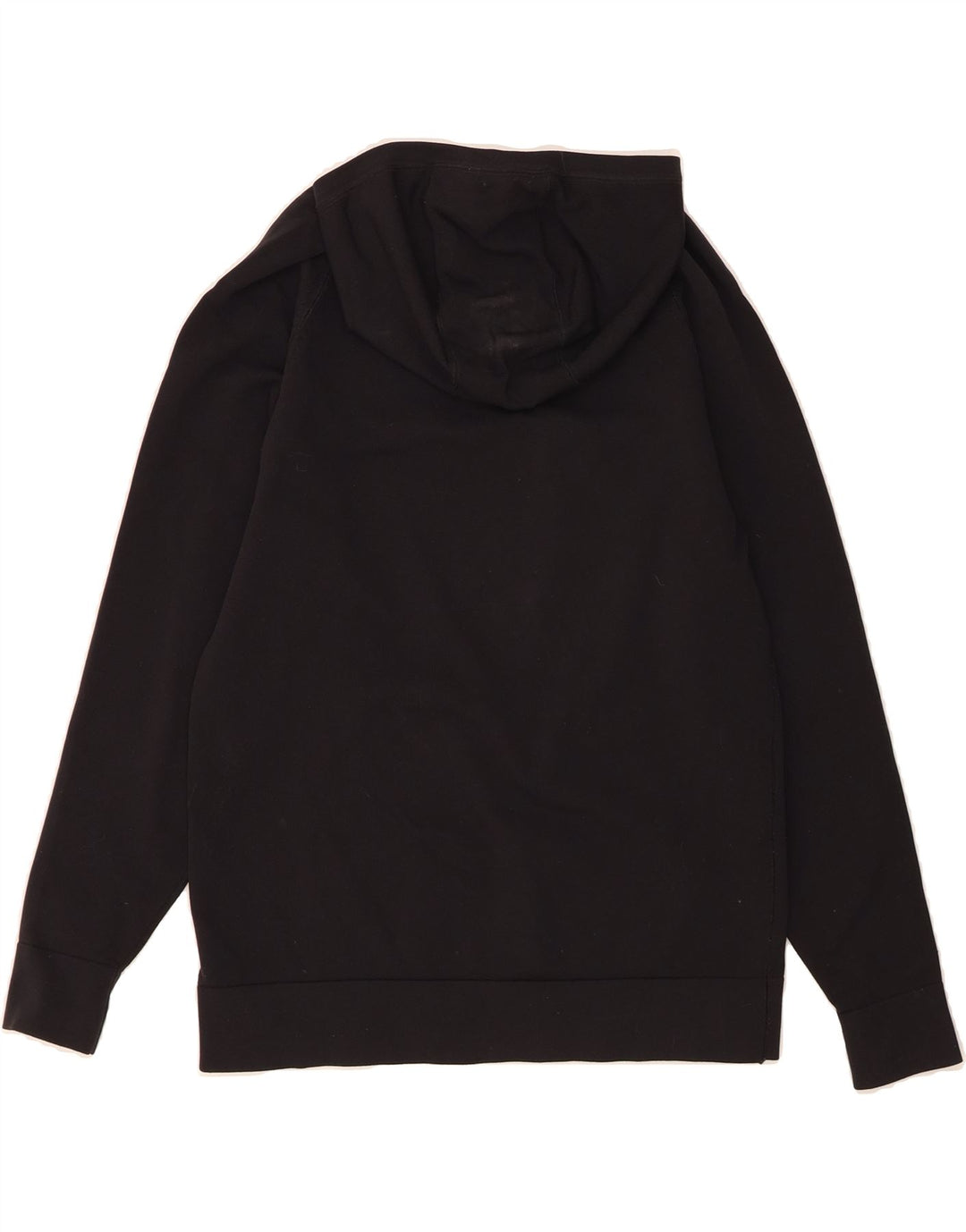 NEW BALANCE Mens Hoodie Jumper Small Black Nylon Vintage New Balance and Second-Hand New Balance from Messina Hembry 