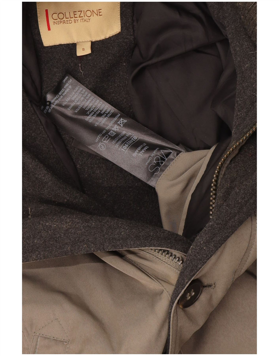 Marks & Spencer Womens Oversized Military Jacket UK 10 Small Beige