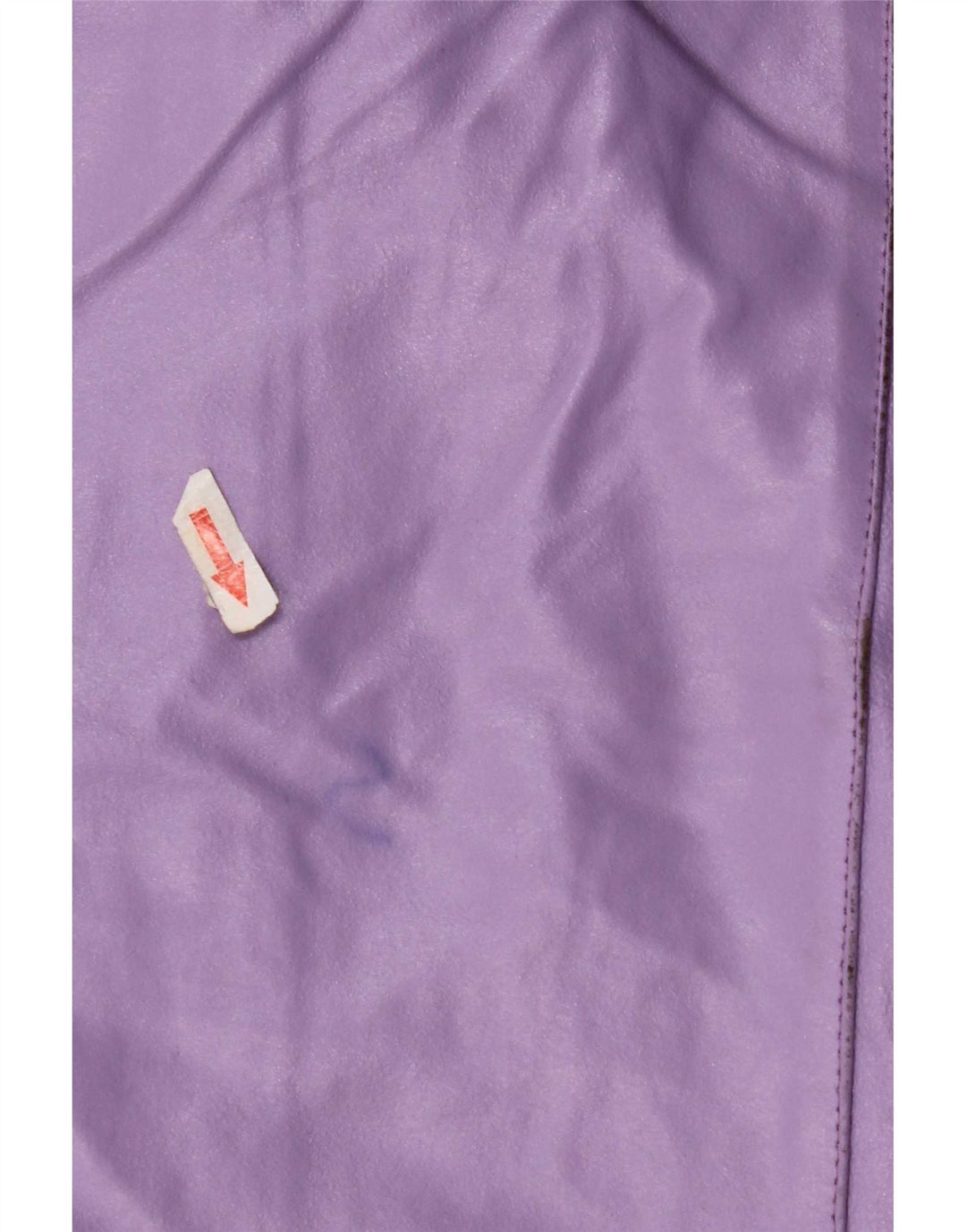 Habana Womens Leather Jacket UK 10 Small Purple Leather