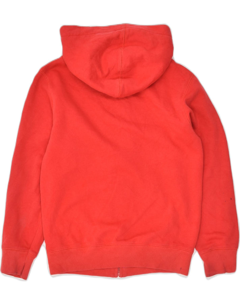 GAP Girls Graphic Zip Hoodie Sweater 10-11 Years Large Red Cotton | Vintage Gap | Thrift | Second-Hand Gap | Used Clothing | Messina Hembry 