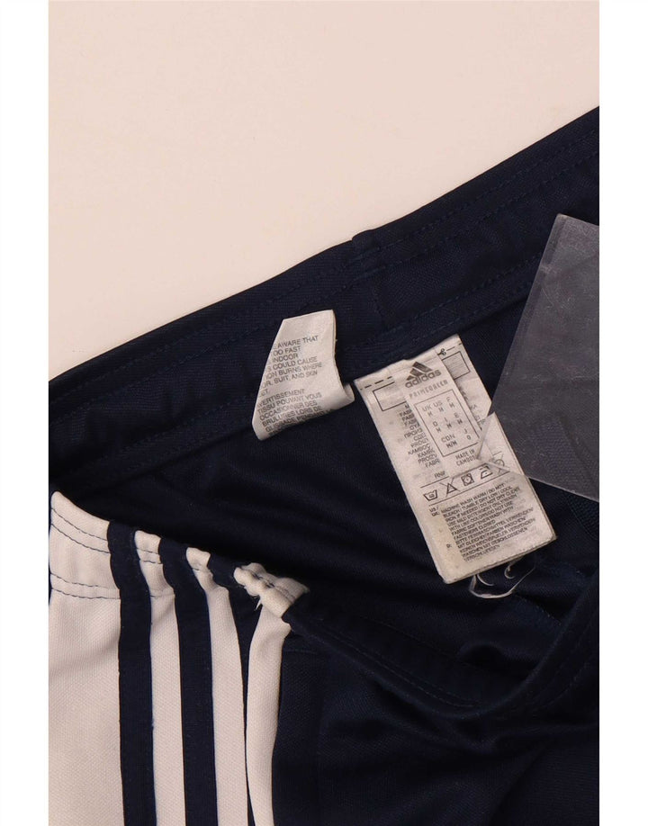 Adidas Mens Aeroready Tracksuit Trousers Medium Navy Blue Colourblock