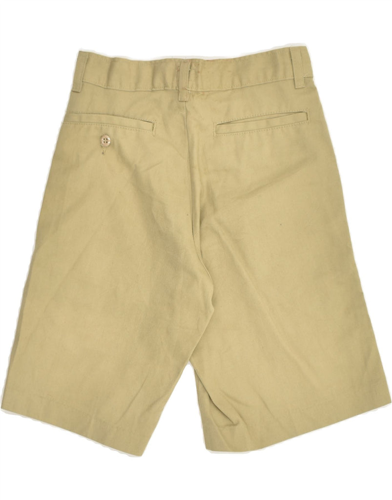 DICKIES Boys Chino Shorts 11-12 Years W25 Beige Polyester | Vintage Dickies | Thrift | Second-Hand Dickies | Used Clothing | Messina Hembry 