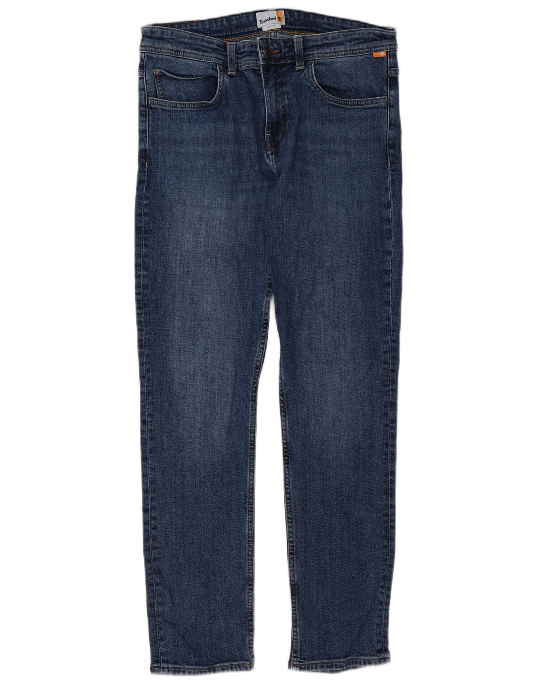 Timberland Mens Slim Jeans W33 L32 Blue Cotton