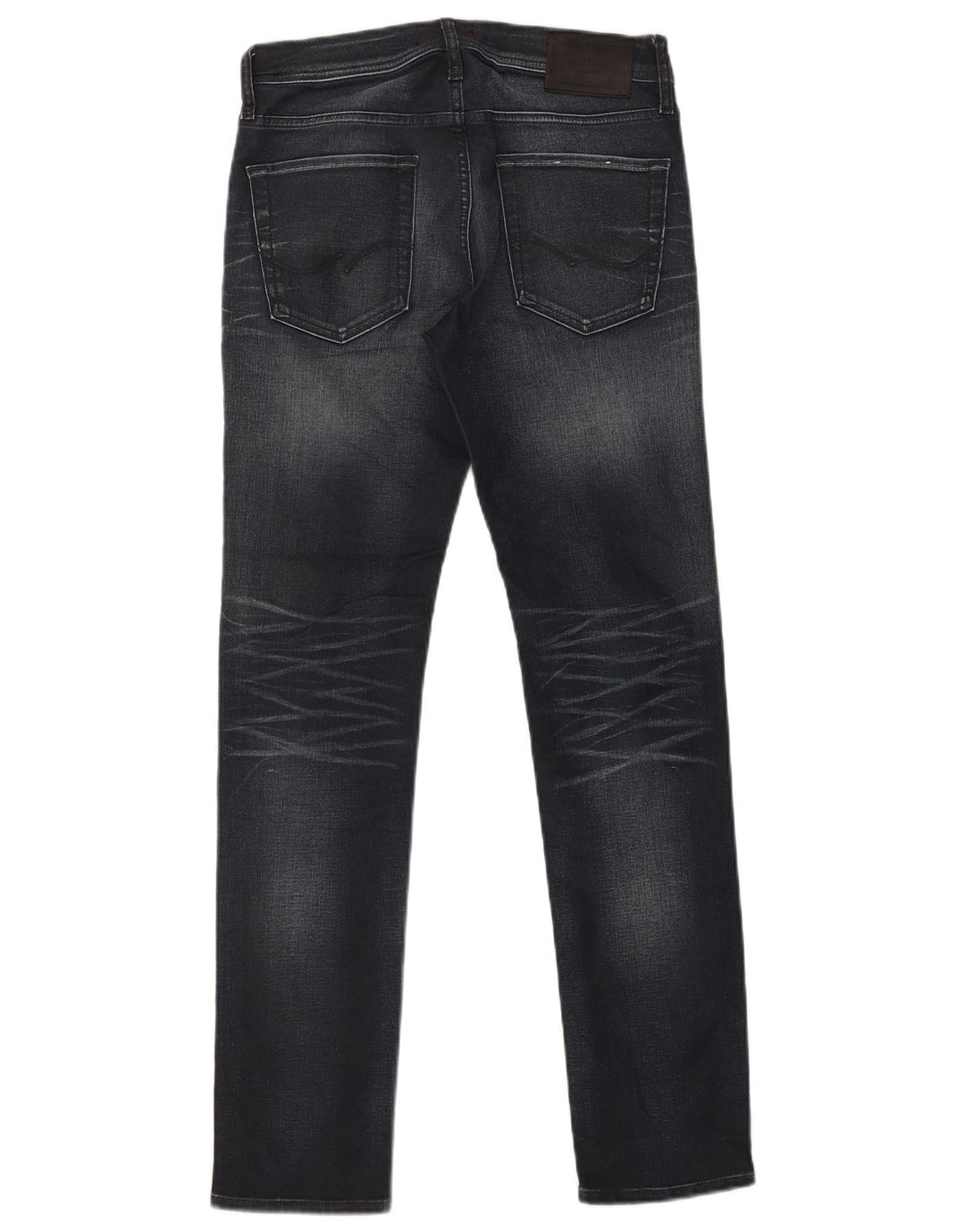Jack & Jones Mens GLENN Slim Jeans W29 L30 Navy Blue Cotton