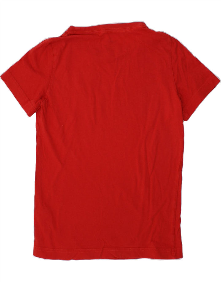 PUMA Boys Graphic T-Shirt Top 9-10 Years Red Cotton Vintage Puma and Second-Hand Puma from Messina Hembry 