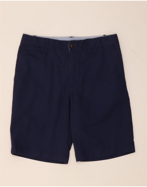 Ralph Lauren Boys Chino Shorts 11-12 Years W26  Navy Blue Cotton