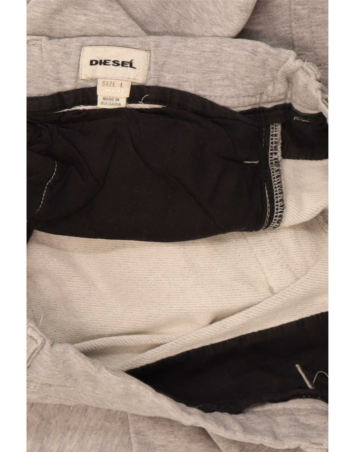 Diesel Mens Straight Casual Trousers Large W34 L34 Grey