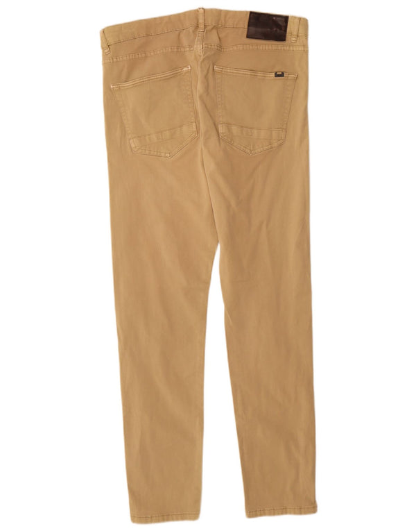 Zara Mens Slim Jeans EU 40 Medium W31 L30 Beige