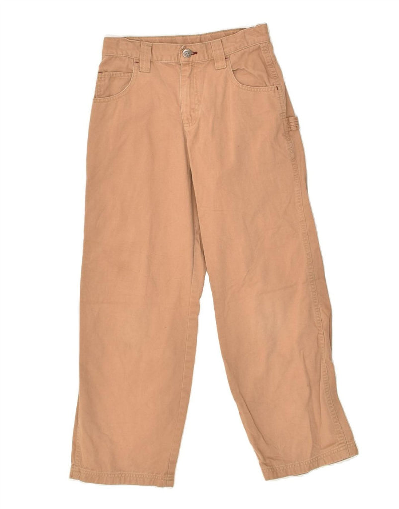 LEE Boys Straight Cargo Trousers 11-12 Years W28 L26  Beige Cotton | Vintage Lee | Thrift | Second-Hand Lee | Used Clothing | Messina Hembry 