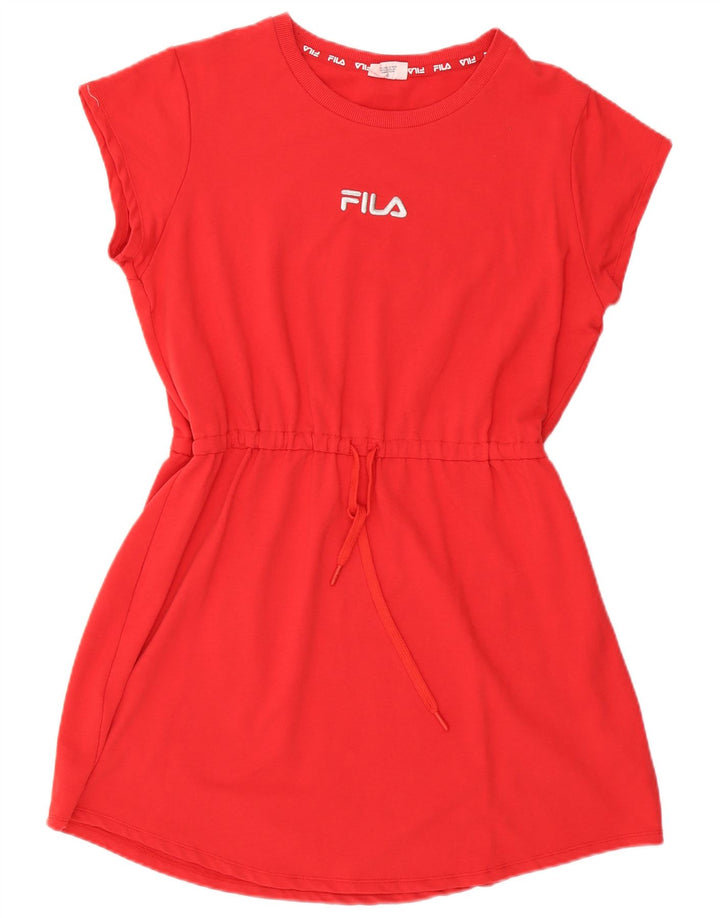 Fila Womens Graphic Basic Dress UK 18 XL Red Cotton