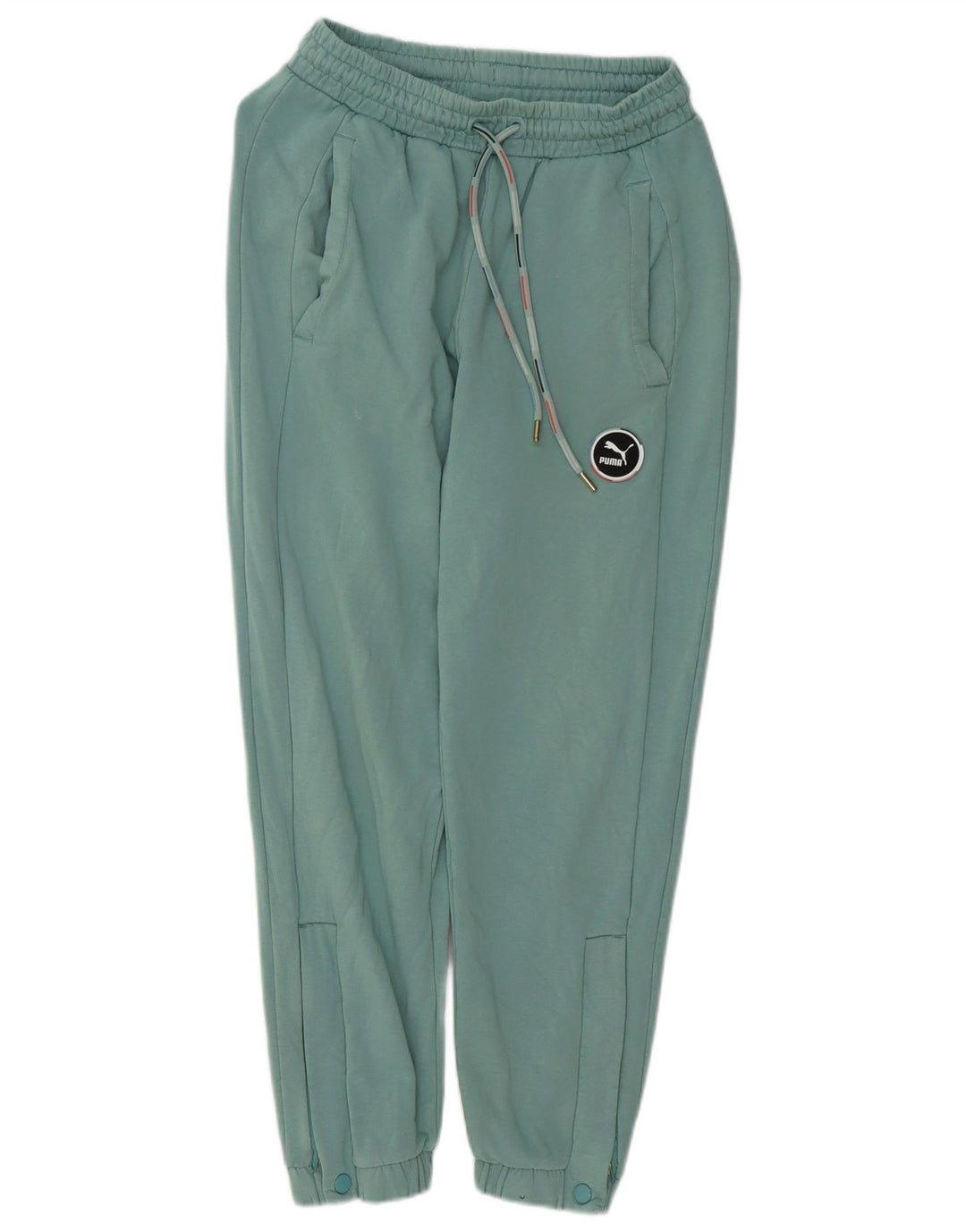Puma Womens Tracksuit Trousers Joggers UK 8 Small  Turquoise