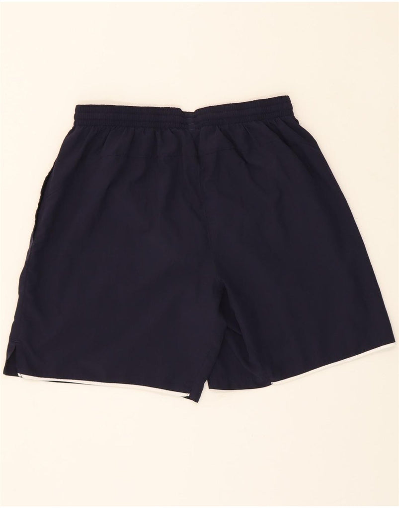 PUMA Mens Sport Shorts Large Navy Blue Polyester Vintage Puma and Second-Hand Puma from Messina Hembry 