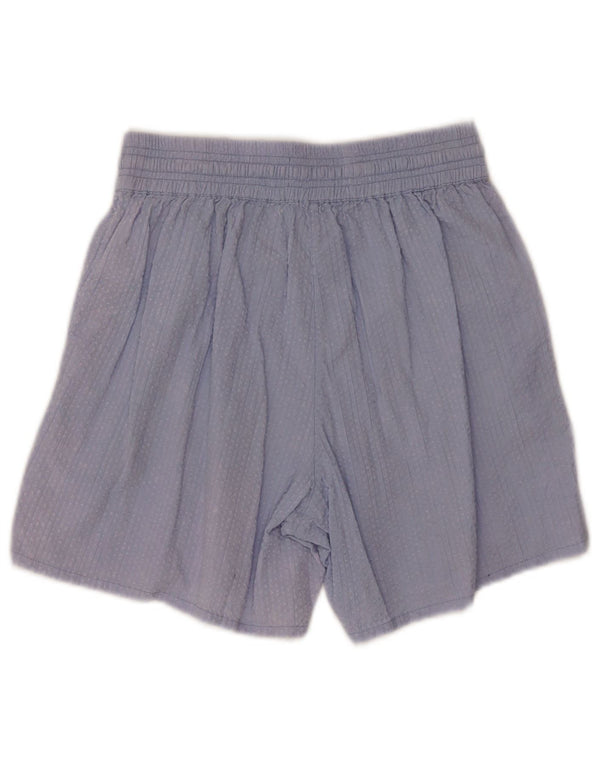 Fat Face Womens Casual Shorts UK 6 XS W25 Blue Cotton