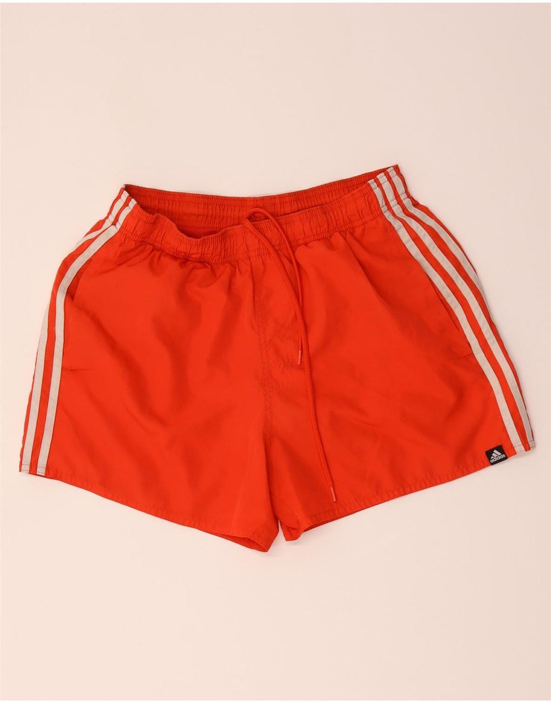 Adidas Mens Sport Shorts Medium Red Polyester