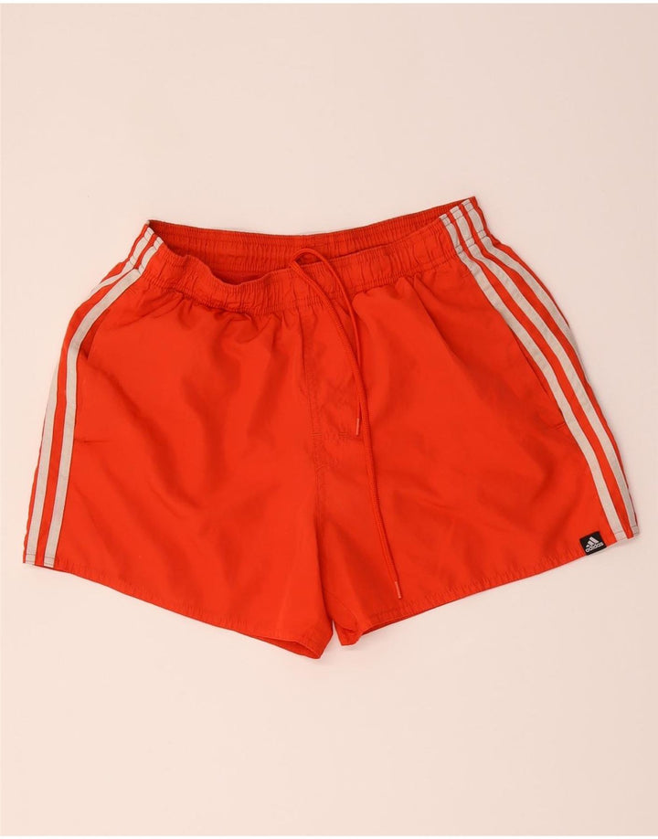 Adidas Mens Sport Shorts Medium Red Polyester