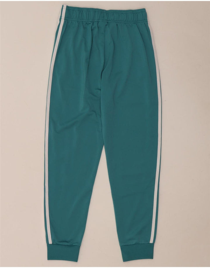 Adidas Girls Tracksuit Trousers Joggers 12-13 Years  Blue Polyester