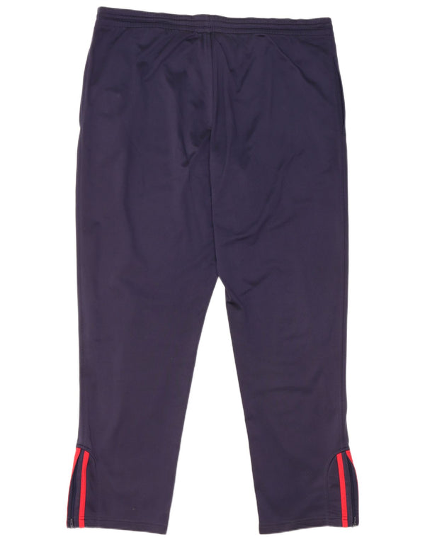 Adidas Mens Tracksuit Trousers UK 40/42 Medium  Navy Blue Polyester