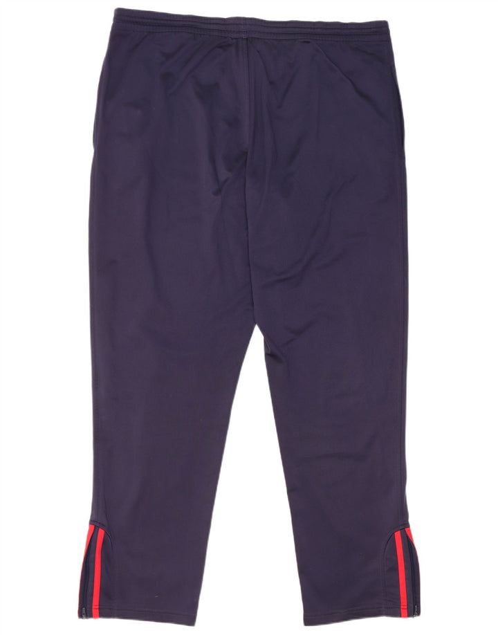 Adidas Mens Tracksuit Trousers UK 40/42 Medium  Navy Blue Polyester