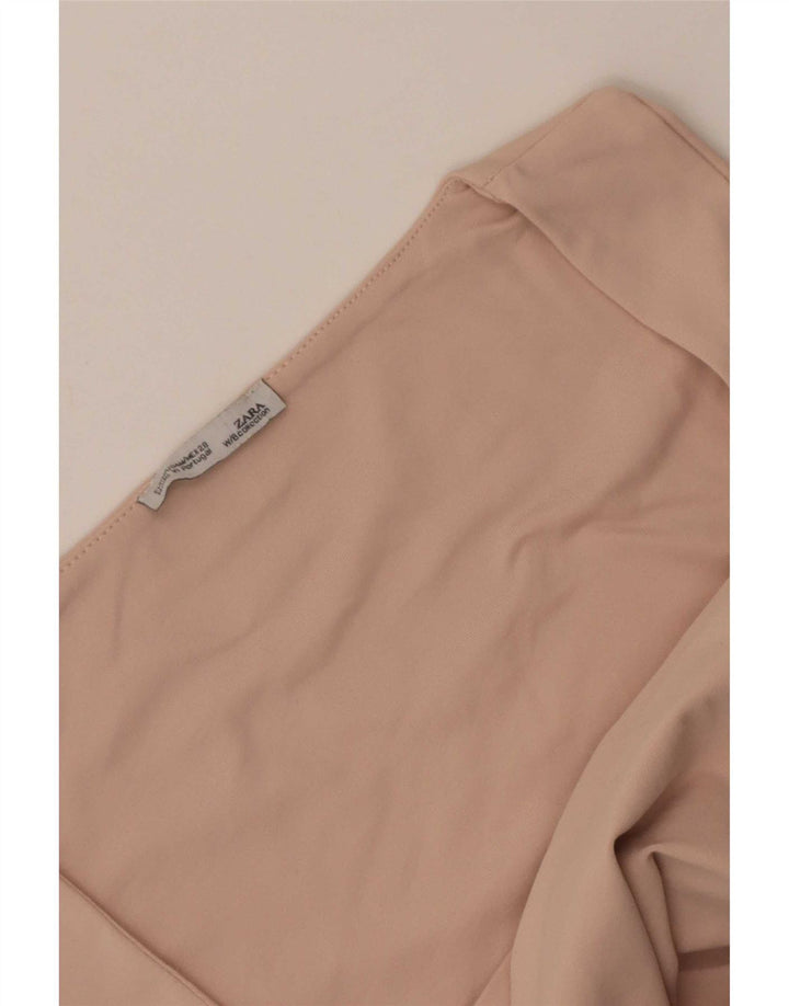Zara Womens Vest Top UK 12 Medium Pink