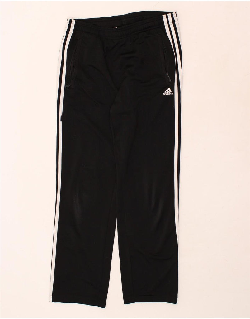 ADIDAS Mens Tracksuit Trousers XS Black Polyester | Vintage Adidas | Thrift | Second-Hand Adidas | Used Clothing | Messina Hembry 