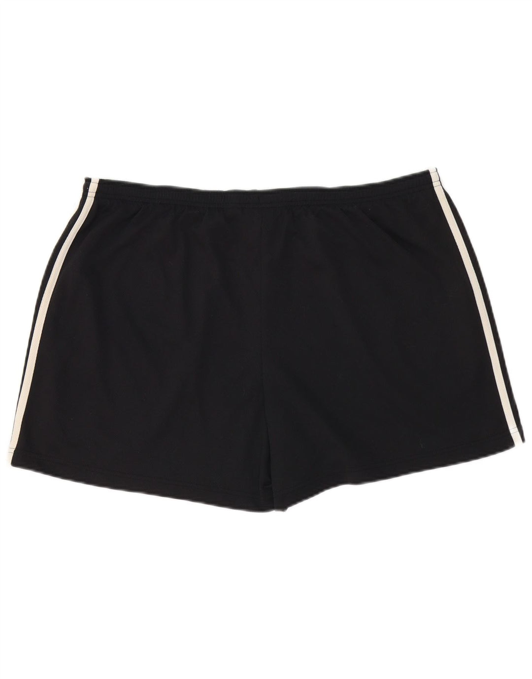 ADIDAS Womens Sport Shorts UK 22 3XL Black Polyester