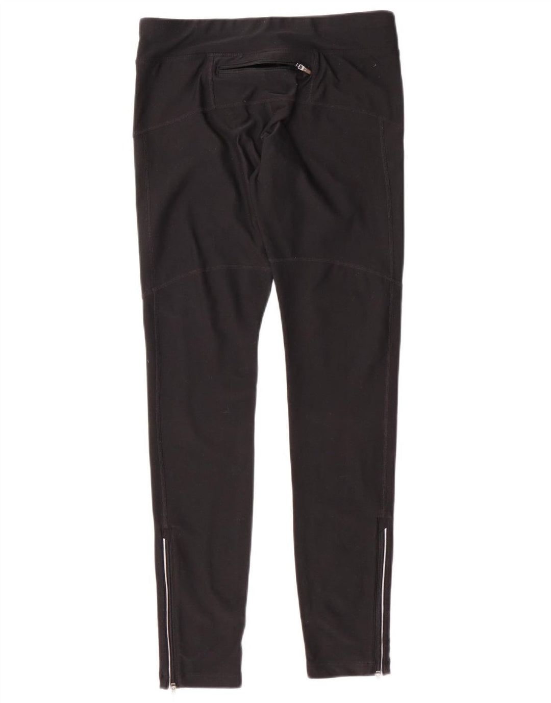 NIKE Womens Leggings UK 10 Small  Black Polyester