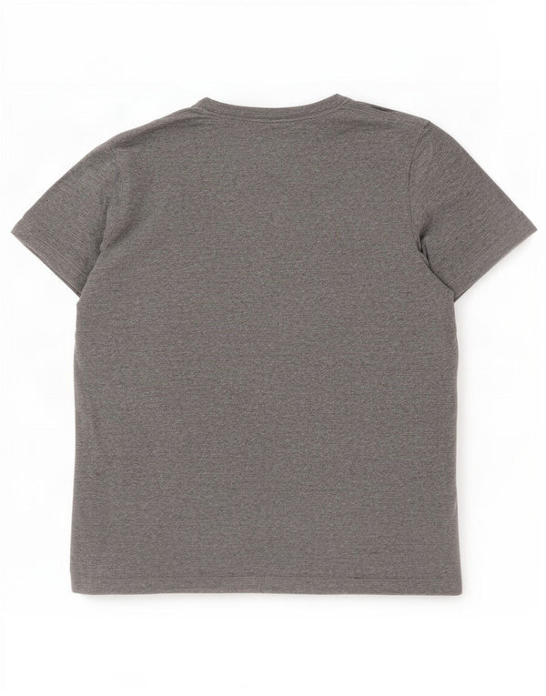 Jordan Mens T-Shirt Top Large Grey Cotton