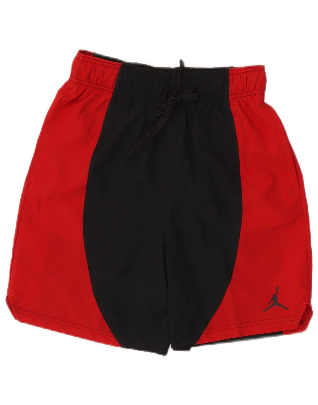 JORDAN Mens Dri Fit Sport Shorts Small  Black Colourblock Polyester