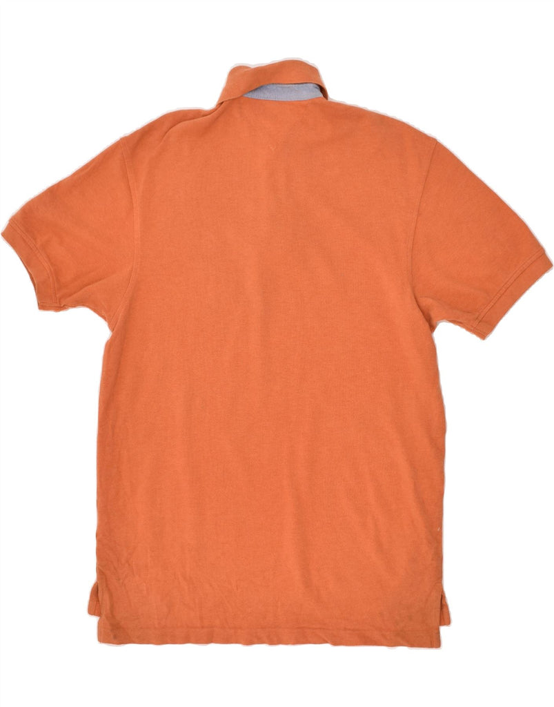 TOMMY HILFIGER Mens Polo Shirt Small Orange Cotton | Vintage Tommy Hilfiger | Thrift | Second-Hand Tommy Hilfiger | Used Clothing | Messina Hembry 