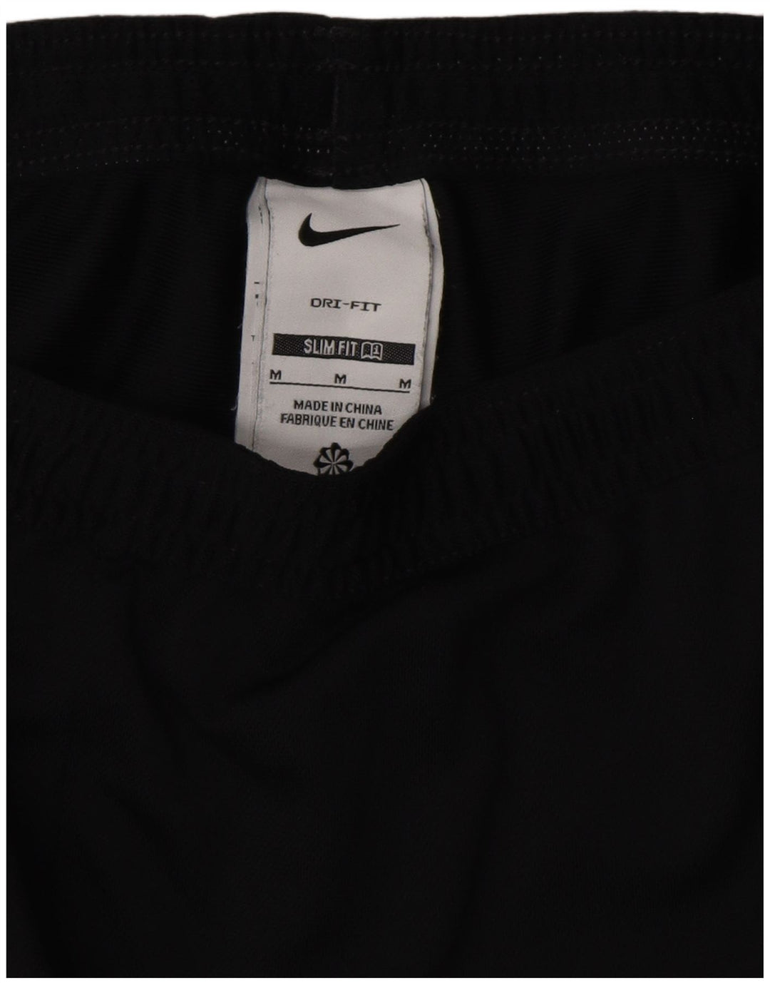 Nike Mens Dri Fit Slim Fit Tracksuit Trousers Medium  Black Polyester