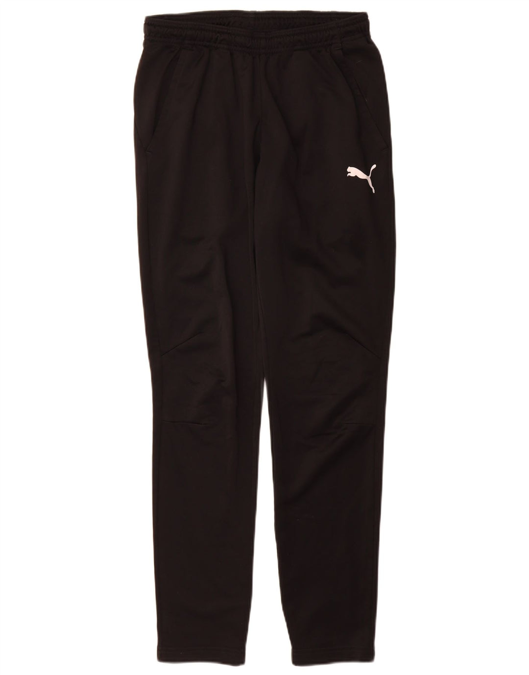 Puma Mens Tracksuit Trousers Small Black Polyester