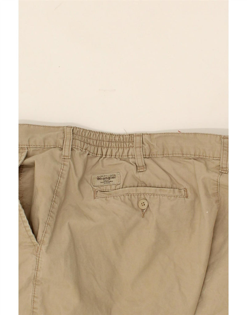 WRANGLER Mens Chino Shorts W38 XL Beige Cotton Vintage Wrangler and Second-Hand Wrangler from Messina Hembry 