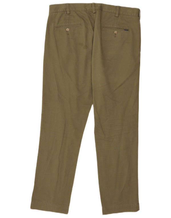 Polo Ralph Lauren Mens Slim Fit Chino Trousers W34 L30 Khaki Cotton